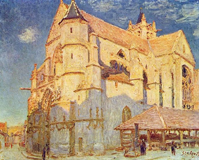 Alfred Sisley Kirche von Moret